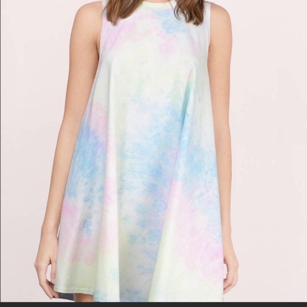Tie Dye Mini Dress